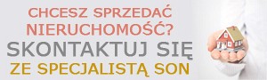 Chcesz sprzedać nieruchomość? Skontaktuj się ze specjalistą SON